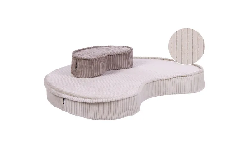 Golvkudde Nili Beige/brun, Beige/brun