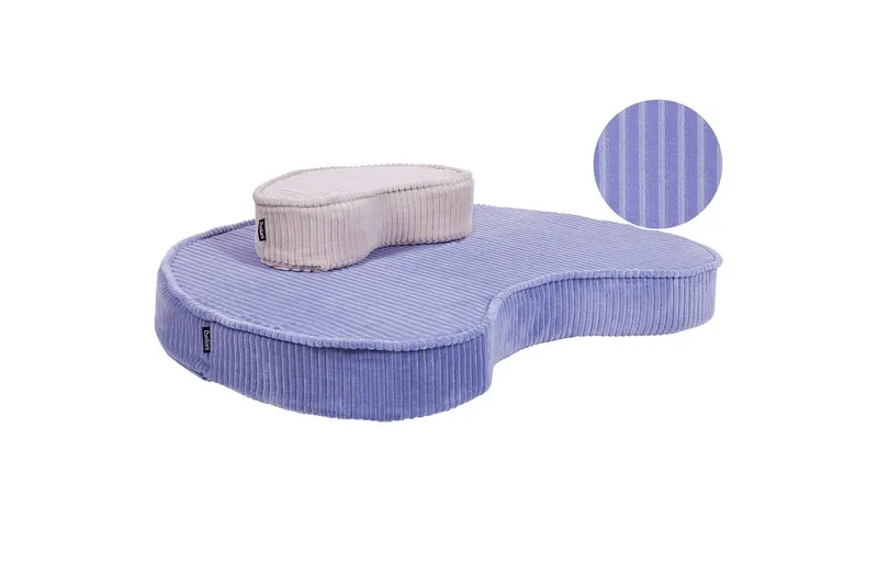 Golvkudde Nili Violett/Beige, Violett/Beige