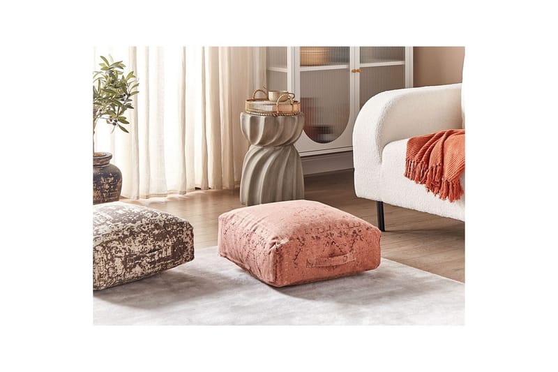 Golvkudde Shasa Röd - Röd - Utemöbler - Dynor - Övriga dynor