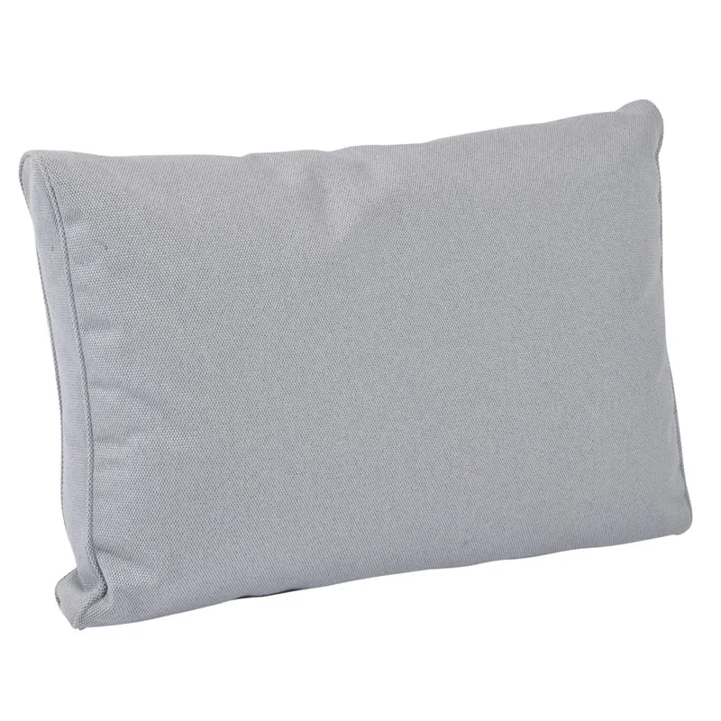 Hög ryggdyna utomhus Barbie till fåtölj och soffa, ljusgrå