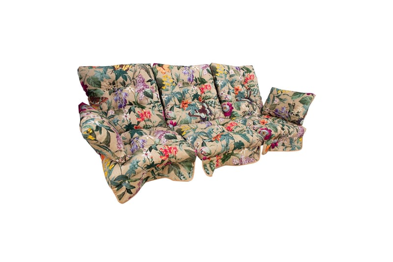 Amazonia Kuddar till Hammock 108x56x10 cm/3st Beige Blommig, undefined