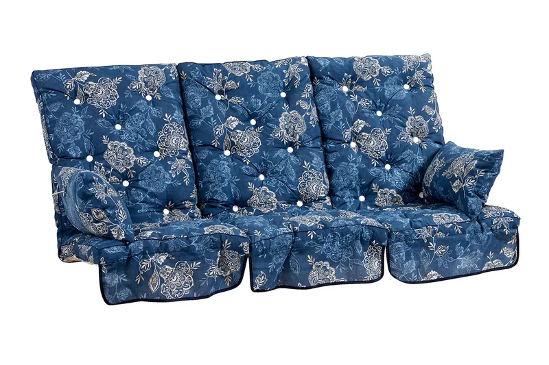 Flock Hammockset Blå - Fritab - Utemöbler - Dynor - Hammockdynor