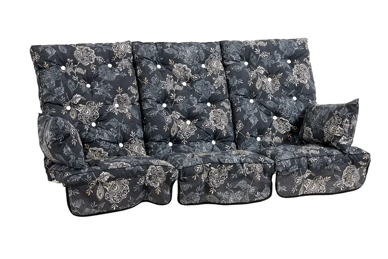 Flock Hammockset Svart - Fritab - Utemöbler - Dynor - Hammockdynor