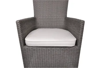 Hema Sittdyna 46x49 cm - Vit - Utemöbler - Dynor - Sittdynor & ryggdynor utemöbler