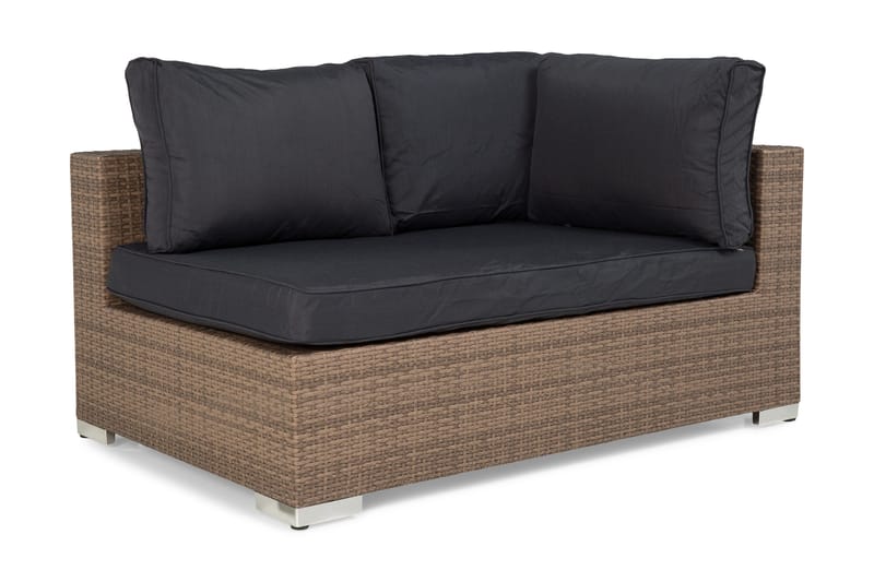 Bahamas Dynfodral till Höger/Vänster - Grå - Utemöbler - Dynor - Kompletta dynset