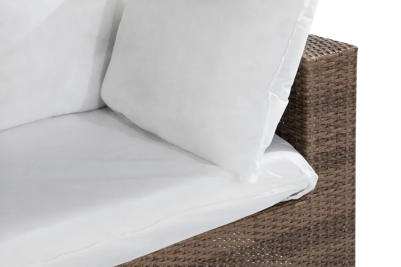 Bahamas Innerkuddar till Hörnmodul - Vit - Utemöbler - Dynor - Kompletta dynset
