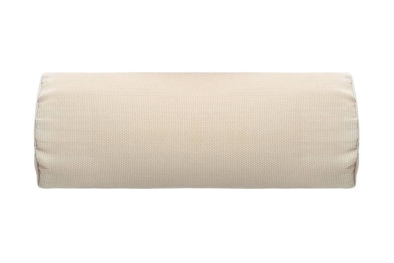 Nackstöd till Solstol gräddvit 40x7,5x15 cm textilene - Vit - Utemöbler - Loungemöbler - Loungestol utomhus