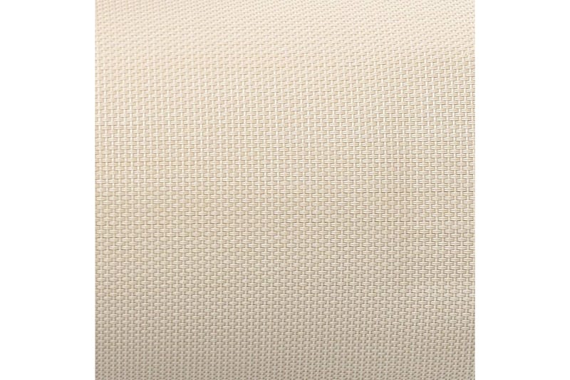 Nackstöd till Solstol gräddvit 40x7,5x15 cm textilene - Vit - Utemöbler - Loungemöbler - Loungestol utomhus