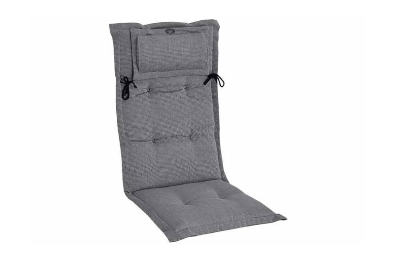 Positionsdyna Fritab Positionsdyna Canyon med nackkudde Ljusgrå - Utemöbler - Dynor - Positionsdynor
