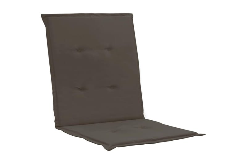 Stolsdynor för trädgården 2 st antracit 100x50x3 cm - Grå - Utemöbler - Dynor - Positionsdynor