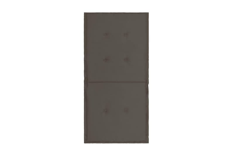 Stolsdynor för trädgården 4 st antracit 100x50x3 cm - Gr�å - Utemöbler - Dynor - Positionsdynor