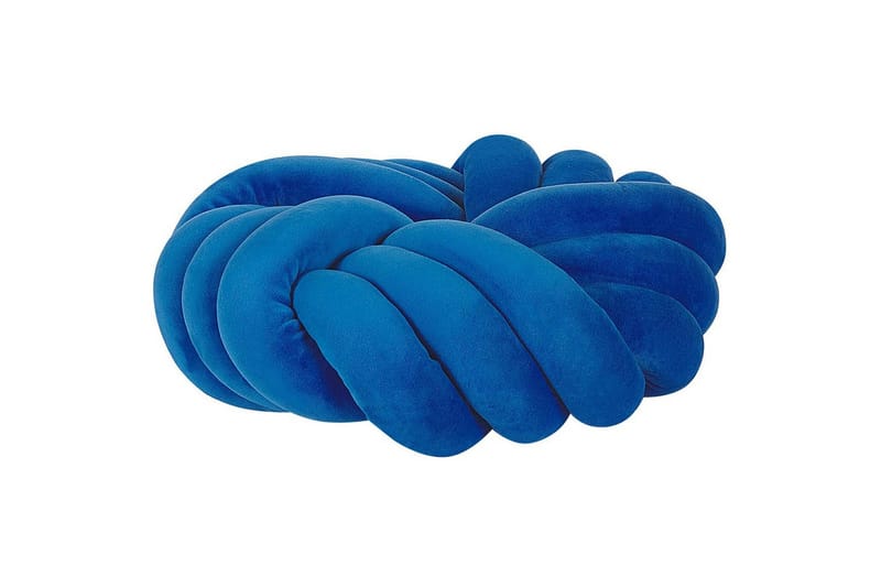 Prydnadskuddar Akola Blå, Sammet - Blå, Sammet - Textil & mattor - Filtar, kuddar & plädar - Prydnadskudde & kuddfodral