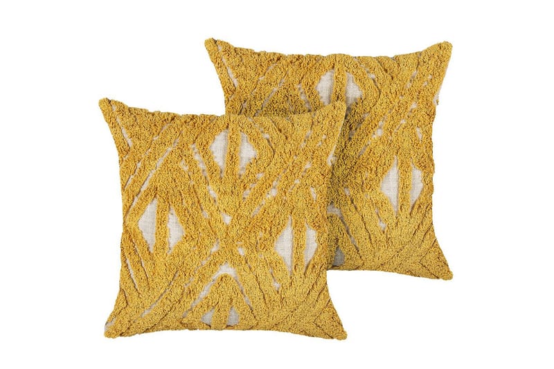 Prydnadskuddar Alcea set om 2, undefined