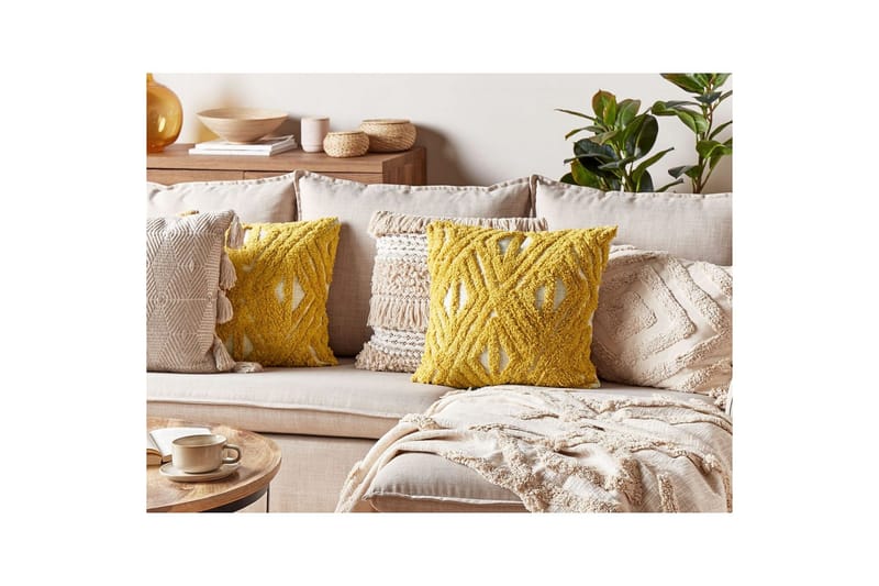 Prydnadskuddar Alcea set om 2 - Utemöbler - Dynor - Sittdynor & ryggdynor utemöbler