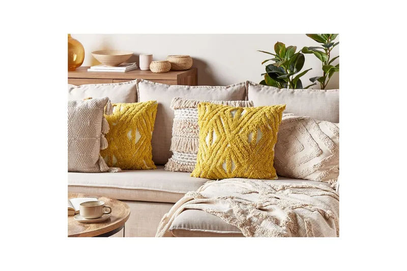 Prydnadskuddar Alcea - Textil & mattor - Filtar, kuddar & plädar - Prydnadskudde & kuddfodral