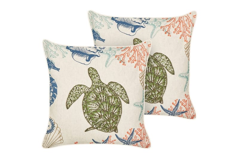 Prydnadskuddar Algae set om 2 - Textil & mattor - Filtar, kuddar & plädar - Utekudde