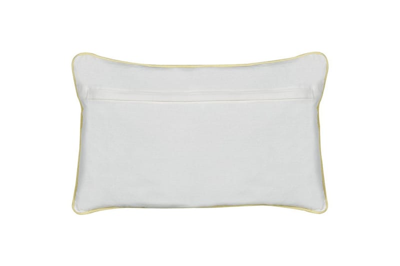 Prydnadskuddar Arales set om 2 Grå/vit/svart/gul, Rektangulär - Grå/vit/svart/gul, Rektangulär - Textil & mattor - Filtar, kuddar & plädar - Utekudde