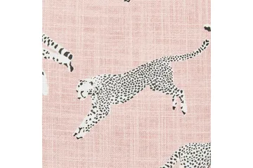 Prydnadskuddar Arales set om 2 Rosa/vit/svart/grå, Fyrkantig - Rosa/vit/svart/grå, Fyrkantig - Textil & mattor - Filtar, kuddar & plädar - Utekudde