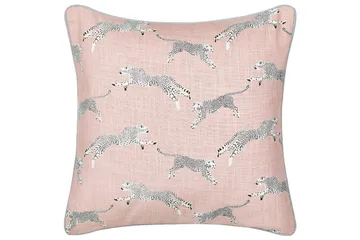 Prydnadskuddar Arales set om 2 Rosa/vit/svart/grå, Fyrkantig - Rosa/vit/svart/grå, Fyrkantig - Textil & mattor - Filtar, kuddar & plädar - Utekudde
