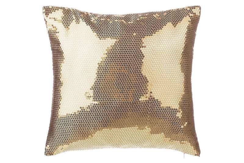 Prydnadskuddar Aster set om 2 Guld - Guld - Textil & mattor - Filtar, kuddar & plädar - Utekudde