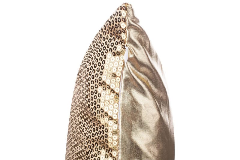 Prydnadskuddar Aster set om 2 Guld - Guld - Textil & mattor - Filtar, kuddar & plädar - Utekudde