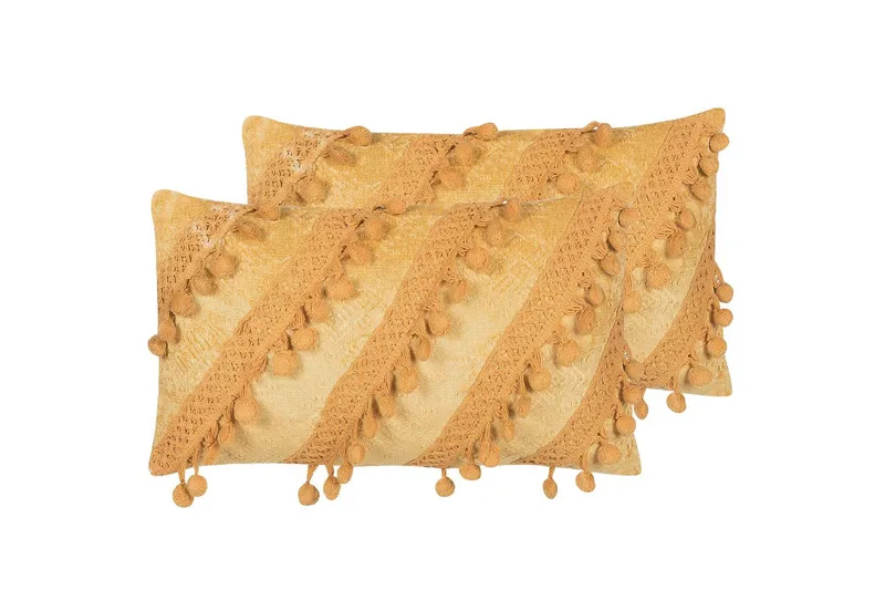 Prydnadskuddar Ayroor set om 2, undefined