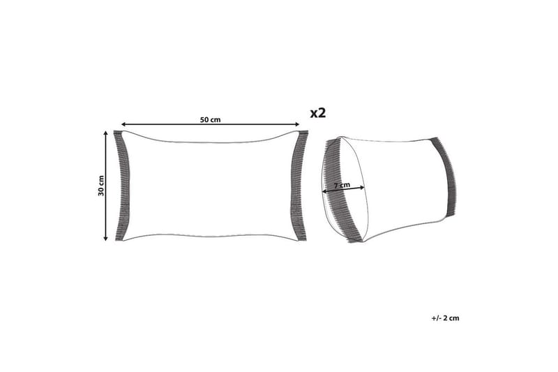 Prydnadskuddar Boath set om 2 - Textil & mattor - Filtar, kuddar & plädar - Utekudde