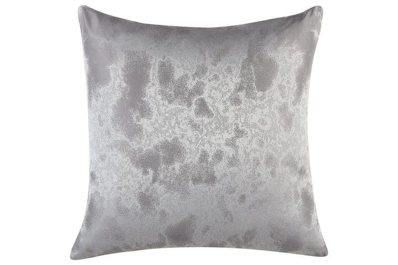 Prydnadskuddar Cassia set om 2 Grå/guld - Grå/guld - Textil & mattor - Filtar, kuddar & plädar - Prydnadskudde & kuddfodral