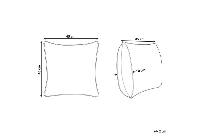 Prydnadskuddar Ceiba Beige - Beige - Textil & mattor - Filtar, kuddar & plädar - Utekudde