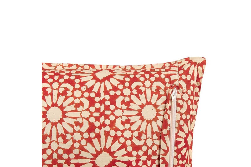 Prydnadskuddar Ceiba Röd/beige - Röd/beige - Textil & mattor - Filtar, kuddar & plädar - Utekudde