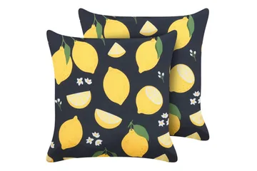 Prydnadskuddar Citrus set om 2 - Textil & mattor - Filtar, kuddar & plädar - Utekudde