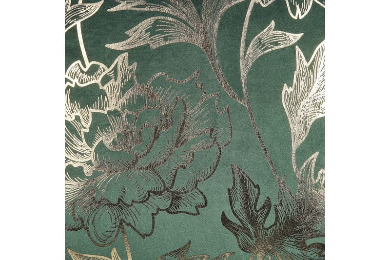 Prydnadskuddar Daffodil set om 2 Grön/guld - Grön/guld - Textil & mattor - Filtar, kuddar & plädar - Utekudde