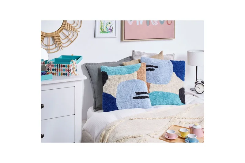 Prydnadskuddar Dahlia set om 2 - Textil & mattor - Filtar, kuddar & plädar - Utekudde