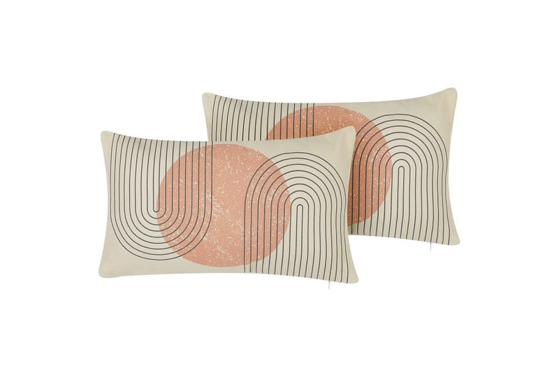 Prydnadskuddar Gerbera set om 2, undefined