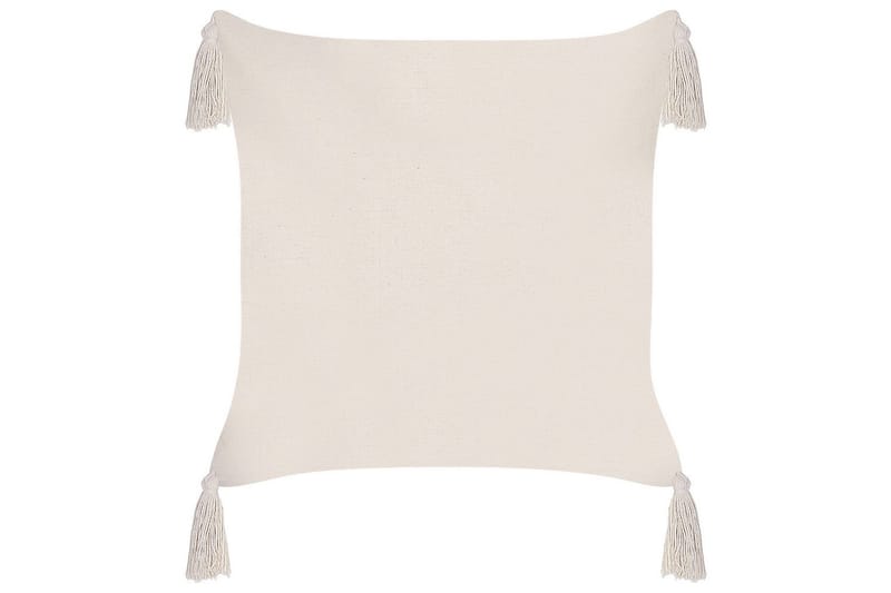 Prydnadskuddar Hakone set om 2 Beige, Fyrkantig - Beige, Fyrkantig - Utemöbler - Dynor - Soffdynor & bänkdynor utemöbler