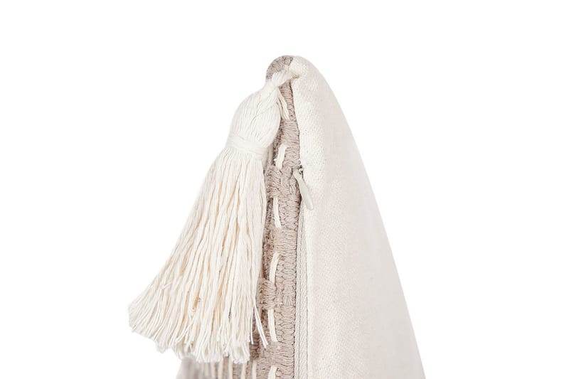 Prydnadskuddar Hakone set om 2 Taupe, Fyrkantig - Taupe, Fyrkantig - Textil & mattor - Filtar, kuddar & plädar - Utekudde