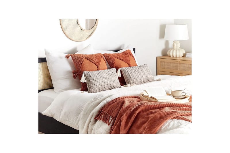 Prydnadskuddar Hakone set om 2 Taupe, Rektangulär - Taupe, Rektangulär - Textil & mattor - Filtar, kuddar & plädar - Utekudde