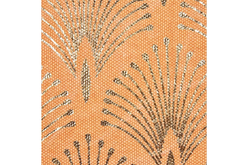 Prydnadskuddar Hoya set om 2 Orange/guld - Orange/guld - Textil & mattor - Filtar, kuddar & plädar - Utekudde