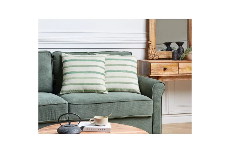 Prydnadskuddar Kafra set om 2 Fyrkantig - Fyrkantig - Textil & mattor - Filtar, kuddar & plädar - Prydnadskudde & kuddfodral