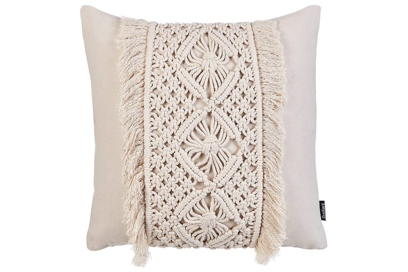 Prydnadskuddar Kalam set om 2 Beige - Beige - Textil & mattor - Filtar, kuddar & plädar - Utekudde