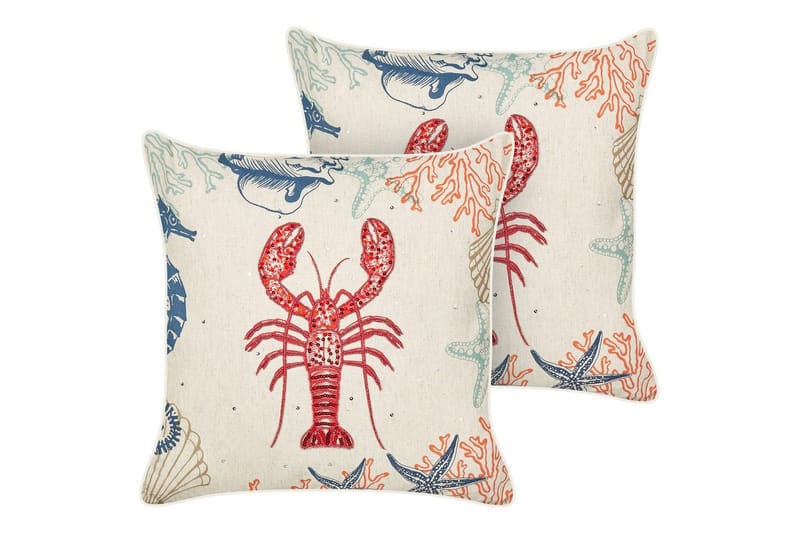 Prydnadskuddar Kelp set om 2 - Textil & mattor - Filtar, kuddar & plädar - Utekudde