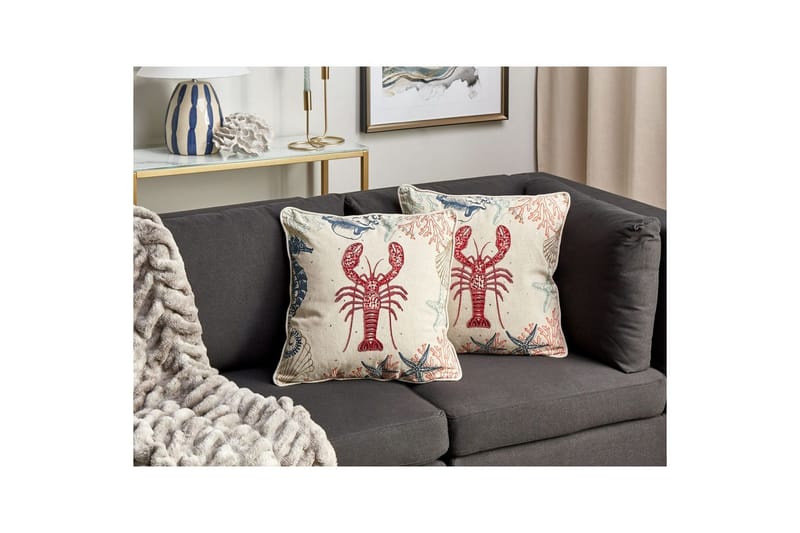 Prydnadskuddar Kelp set om 2 - Textil & mattor - Filtar, kuddar & plädar - Utekudde