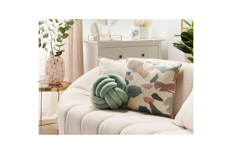 Prydnadskuddar Malni Grön, 30x30x30 cm - Grön, 30x30x30 cm - Textil & mattor - Filtar, kuddar & plädar - Prydnadskudde & kuddfodral