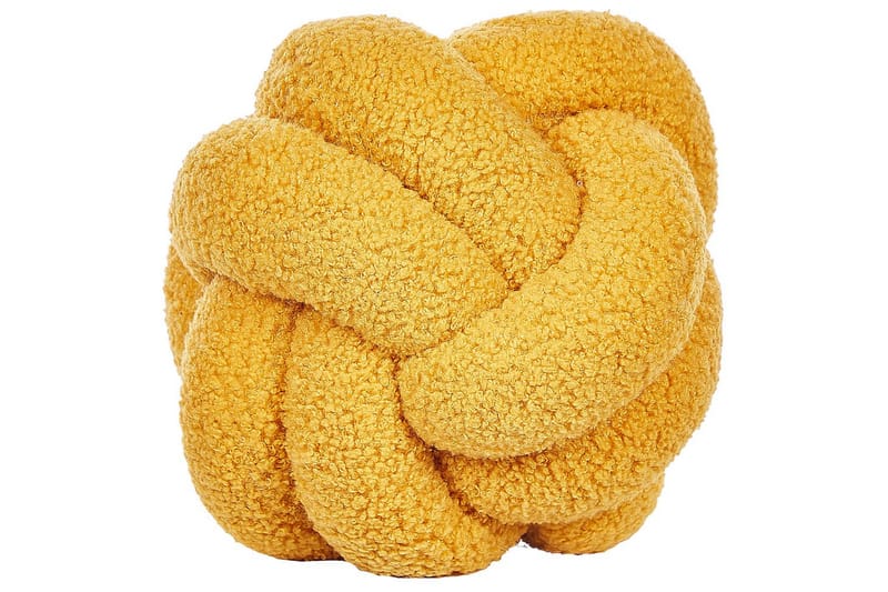 Prydnadskuddar Malni Gul, 19x19x19 cm - Gul, 19x19x19 cm - Utemöbler - Dynor - Övriga dynor