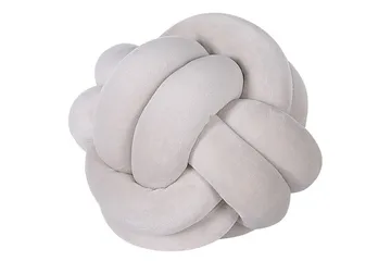 Prydnadskuddar Malni Ljusgrå, 20x20x20 cm