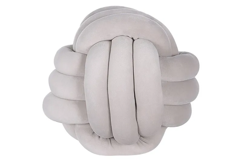 Prydnadskuddar Malni Ljusgrå, 30x30x30 cm - Ljusgrå, 30x30x30 cm - Textil & mattor - Filtar, kuddar & plädar - Prydnadskudde & kuddfodral