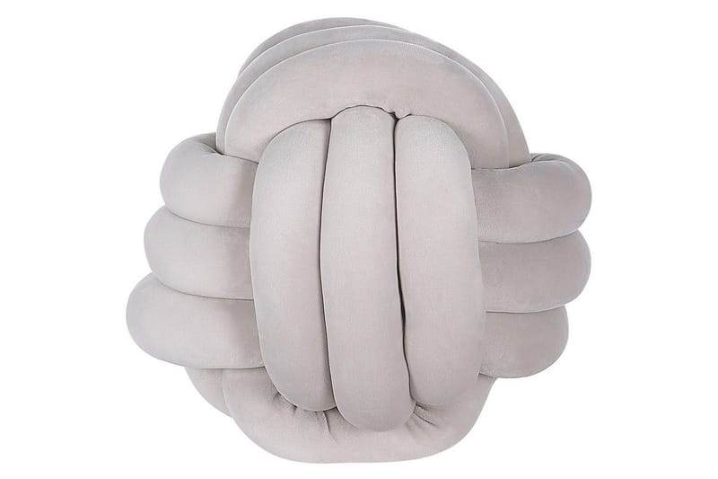 Prydnadskuddar Malni Ljusgrå, 30x30x30 cm - Ljusgrå, 30x30x30 cm - Textil & mattor - Filtar, kuddar & plädar - Prydnadskudde & kuddfodral