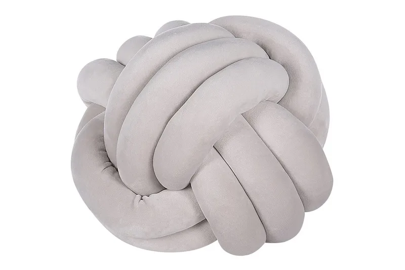 Prydnadskuddar Malni Ljusgrå, 30x30x30 cm - Ljusgrå, 30x30x30 cm - Textil & mattor - Filtar, kuddar & plädar - Prydnadskudde & kuddfodral