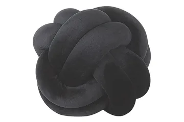 Prydnadskuddar Malni Svart, 20x20x20 cm