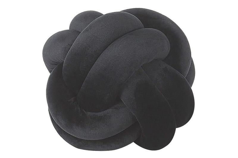 Prydnadskuddar Malni Svart, 20x20x20 cm - Svart, 20x20x20 cm - Textil & mattor - Filtar, kuddar & plädar - Prydnadskudde & kuddfodral
